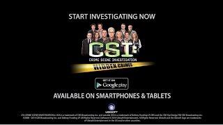 CSI : Hidden Crimes – Google Play Launch Trailer