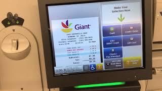 Giant Food Self Checkout