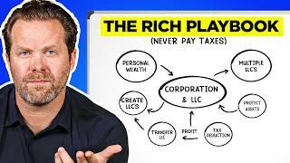 How the RICH use LLC's and Corporations to SHIELD Assets and Pay LESS Taxes