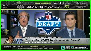 2025 NFL MOCK DRAFT (Mel Kiper Jr. & Field Yates ESPN Special)