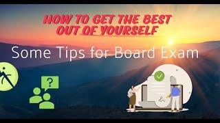 Exam Tips for Board Examinee