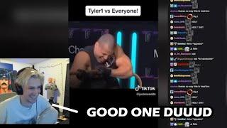 xQc reacts to my Tyler1 edit