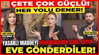 Çete Çok Güçlü! Her Yolu Dener! Yasaklı Maddeyi Hamburgerin İçine Koyup Eve Gönderdiler!