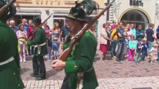 Jubiläumsfest der historischen Bürgerwehr Villingen