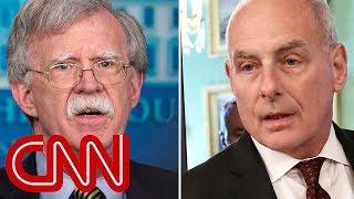 John Bolton and John Kelly get into heated shouting match