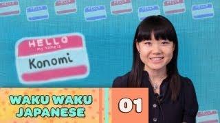 Waku Waku Japanese - Language Lesson 1: Meeting People