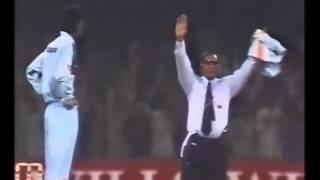 Ijaz Ahmed 139  off 84 balls vs India in LAHORE 9 sixes! 1997 @dradnankhan