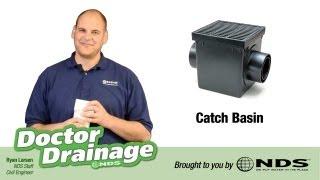 Capture Runoff with NDS Catch Basins | NDS Yard Drainage Systems