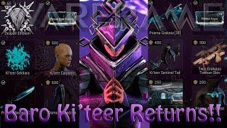 Warframe - Baro Ki'Teer Returns! [6th September 2024]