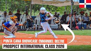 Punta Cana Showcase - Enmanuel Beltre Prospect International Class 2026