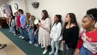 Rainbow Lake Middle School Gators Perform at Board Meeting