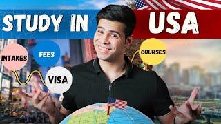 Study in USA - Colleges, Universities, Courses, Fee, Visa, & Admissions