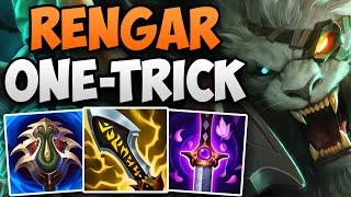 CHALLENGER RENGAR MAIN INSANE SOLO CARRY GAMEPLAY! | CHALLENGER RENGAR JUNGLE | Patch 14.12 S14