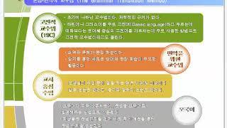 TESOL 특강 TS제5강  문법 번역식 교수법, 직접교수법, 청취발화교수법