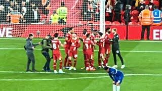 ANFIELD ERUPTS FOR CURTIS JONES’ WINNER AND FULL TIME WHISTLE! | Liverpool 2-1 Chelsea