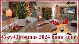 2024 Cozy Christmas HOME TOUR | Mobile home holiday decorating | Adding all the finishing touches