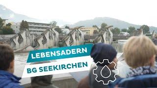 Schulprojekt "Lebensadern": BG Seekirchen zu Besuch️