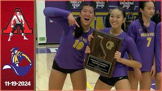 !!HIGHLIGHTS!! Aragon at Monta Vista Girls Volleyball 11.19.24