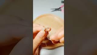 How to Wrap Cute Stone Ring | Wire Wrap Jewelry Business 