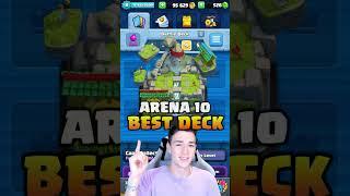 BEST DECK for Arena 10 in Clash Royale! (2021)