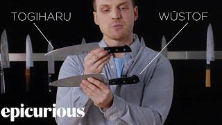 Knifemaker Explains The Difference Between Chef's Knives | Epicurious