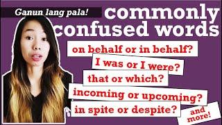 Commonly CONFUSED words in English grammar || HINDI ka na Malilito || TikTok Compilation (1)