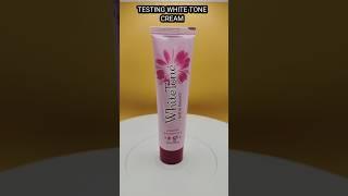 Testing White tone cream | White tone cream review | #whitetone #cream #testing #review