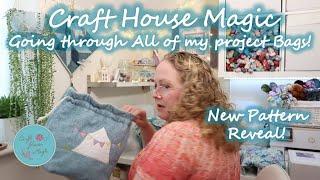 What's in my project bags! New patterns! Episode 281