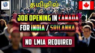 Canada Job Opening for Foreigner's | Tamil | SS World