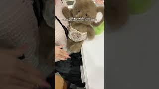 Bé voi này ngộ quá #bemori #gaubong #gấu bông #capybara