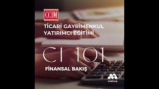 CCIM 101 Finansal Analiz: Gayrimenkul Yatırım Uzmanlığına Açılan Kapınız