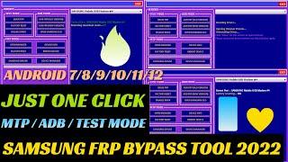 Samsung Qualcomm MTK Exynos FRP Eraser | 2022 frp samsung android 12 | (MTP/ADB/TEST MODE)