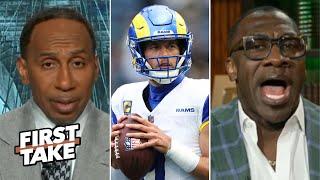 FIRST TAKE | "Matthew Stafford is the beast that rose" - Stephen A. reacts to Rams win over Seahawks