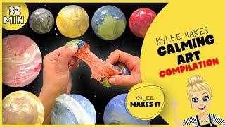 Calming Planets for Kids and Other Relaxing Mindfulness Art Videos