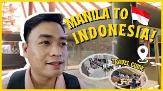 [ENG SUB] FLYING FROM MANILA TO JAKARTA  TRAVEL REQUIREMENTS + IMMIGRATION PROCESS | Lost Furukawa