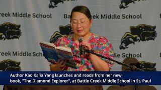 09/01/2024 - Hmong American author Kao Kalia Yang launches her new book, "The Diamond Explorer".