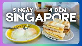  REVIEW DU LỊCH SINGAPORE 5N4Đ : Đi Đâu, Ăn Gì, Ở Đâu - Chia sẻ Lịch trình SIÊU CHI TIẾT!