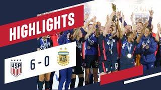 USWNT vs. Argentina: Highlights - Feb. 24, 2021