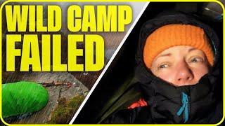 When Your Tent Collapses On You - Bivvy Bag To The Rescue! - Half Way Up Mountain