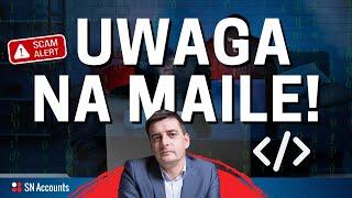 Uwaga na maile !!! Kiedy nie odpisywać na mail z HMRC?