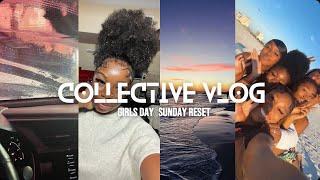 COLLECTIVE VLOG| girls day, sunday reset, beach, cleaning, cooking in dorm + more