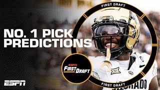 Travis Hunter vs. Shedeur Sanders for No. 1 Overall?!  | First Draft 