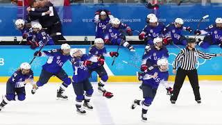 U S  Women's Hockey Team Wins Gold, Beating Canada In Penalty Shootout Thriller