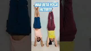mom & son #yoga