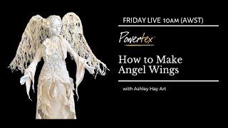 HOW TO MAKE ANGEL WINGS with Powertex