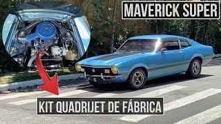 MAVERICK SUPER COM QUADRIJET DE FÁBRICA | Garagem do Bellote TV