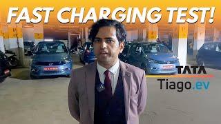 Tata Tiago.ev : DC Fast Charging Test