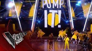 will.i.am & Lil Shan Shan perform ‘Pump It’ | The Final | The Voice Kids UK 2019