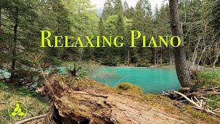 Only Piano Relaxing Music  Lake Gentle Sounds Calming PIANO - NO ADS -