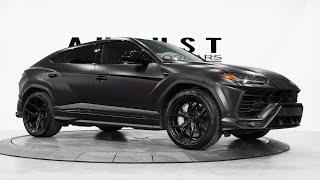 2019 Lamborghini Urus w/ iPE Exhaust & Vossen Wheels For Sale By August Motorcars